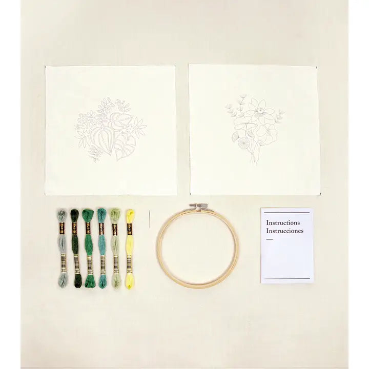 DMC Water Garden Embroidery Kit