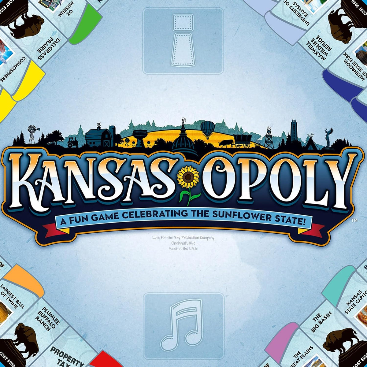 Kansas-Opoly (State) Board Game