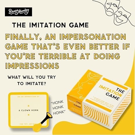 Brass Monkey The Imitation - Social Party Game