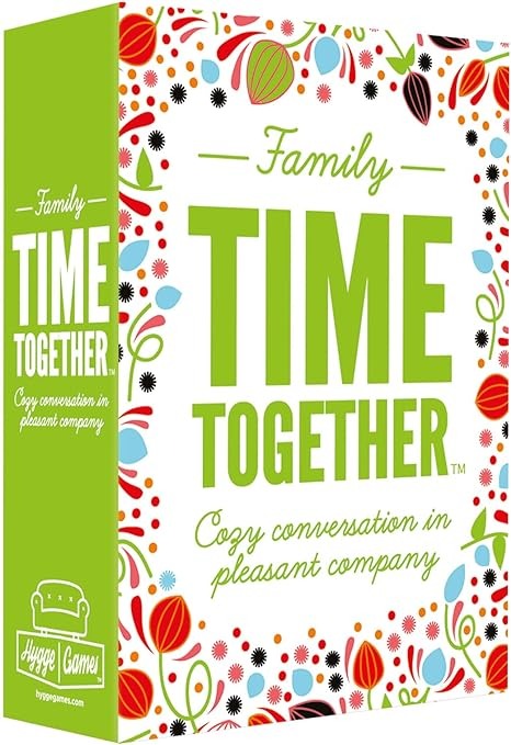 Hygge Games Time Together Family Game – Fun Conversation Starters Card Game for Families