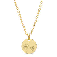 Botanical Necklace - Sunflower