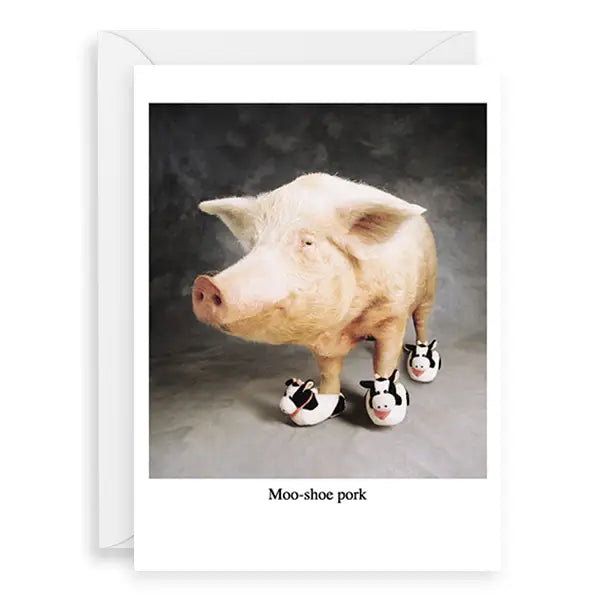 Moo-Shoe Pork Card