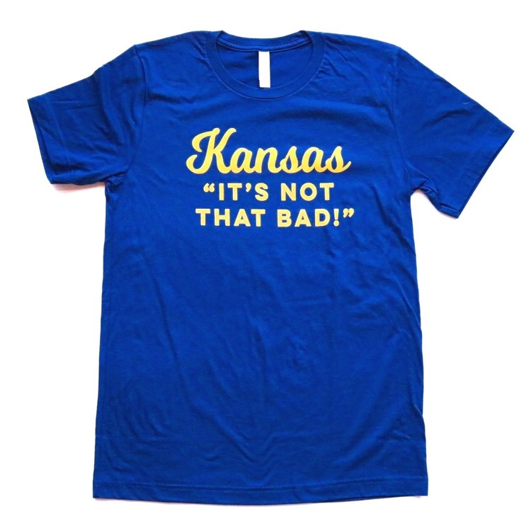 Kansas Not That Bad T-Shirt Navy Blue