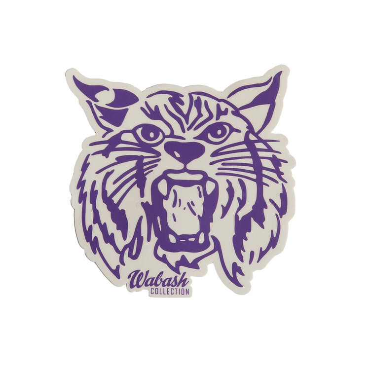Angry Cat K-State Sticker