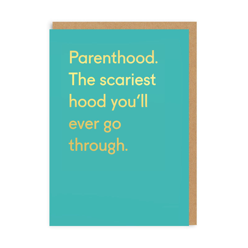 Parenthood. The Scariest Hood, Card