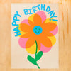 Birthday Flower Greeting Card