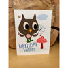 Happy Birthday Owl Wishes Greeting Card