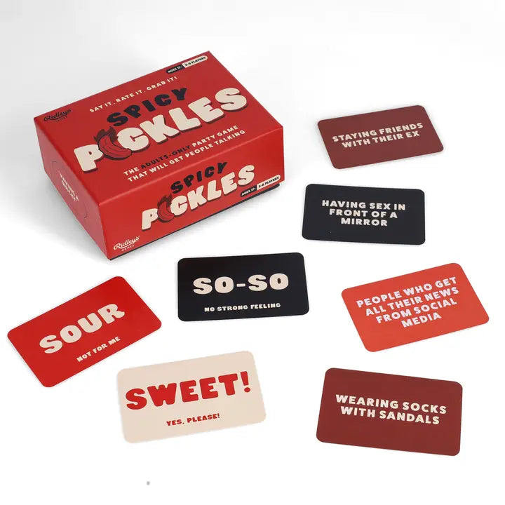 Spicy Pickles The Adults-only Game That Will Get People Talking