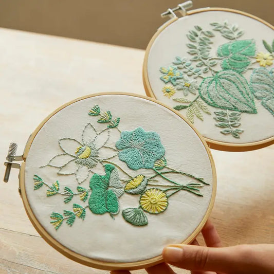 DMC Water Garden Embroidery Kit