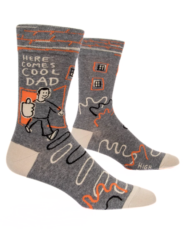Here Comes Cool Dad Men's Socks