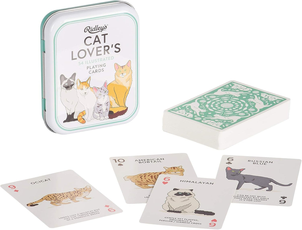 Cat Lovers Playing Cards