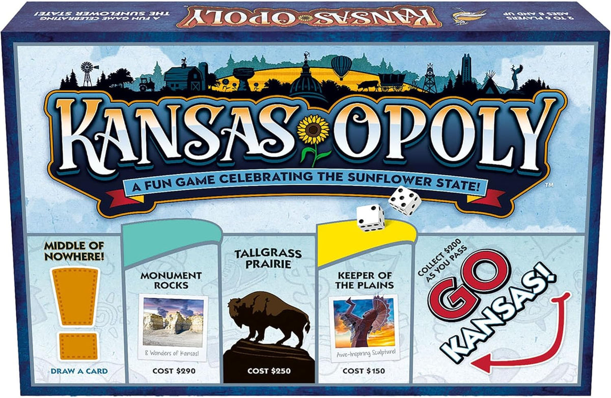 Kansas-Opoly (State) Board Game