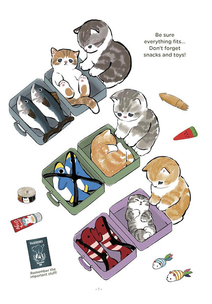 Falling in Love with A Traveling Cat: Mofusand's 1st Illustration Book! By Juno