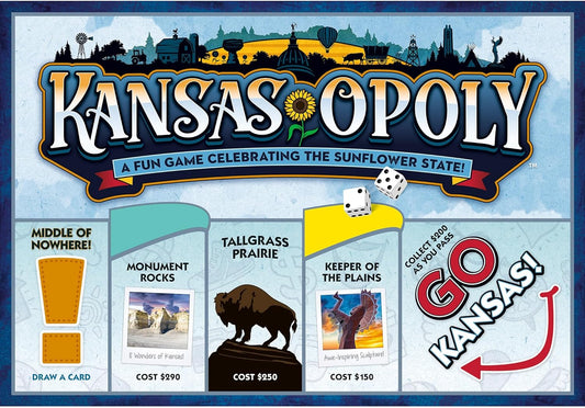 Kansas-Opoly (State) Board Game