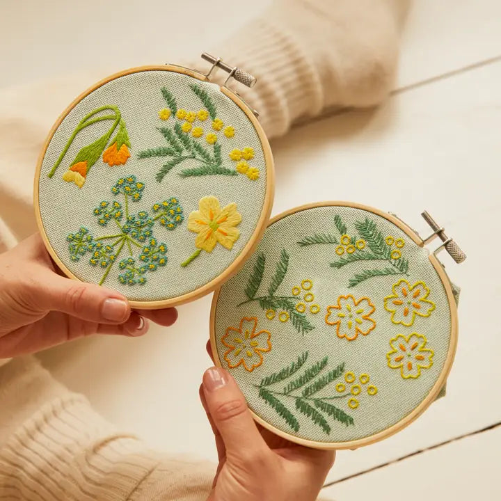 DMC Quiet Garden Embroidery Kit