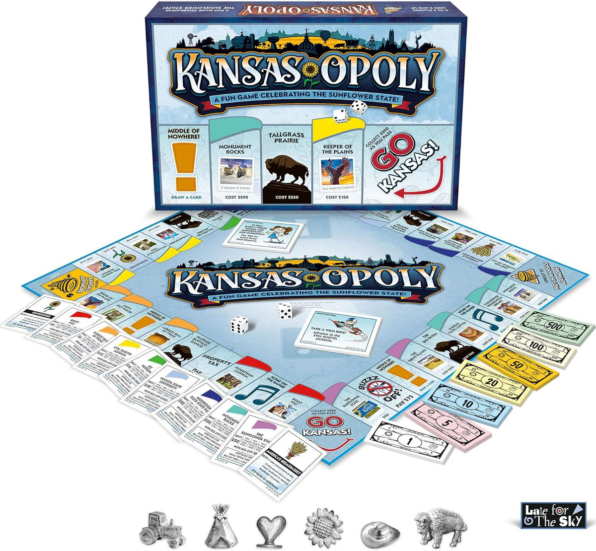 Kansas-Opoly (State) Board Game