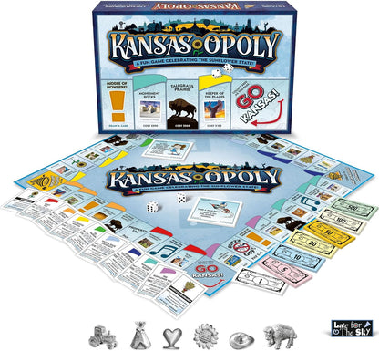 Kansas-Opoly (State) Board Game
