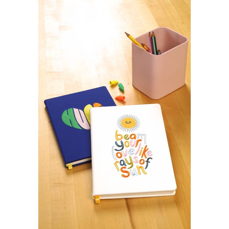 Beam Vegan Embroidered Journal