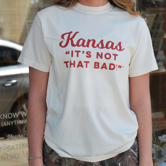 KNTB Adult T-Shirt Ivory with Red