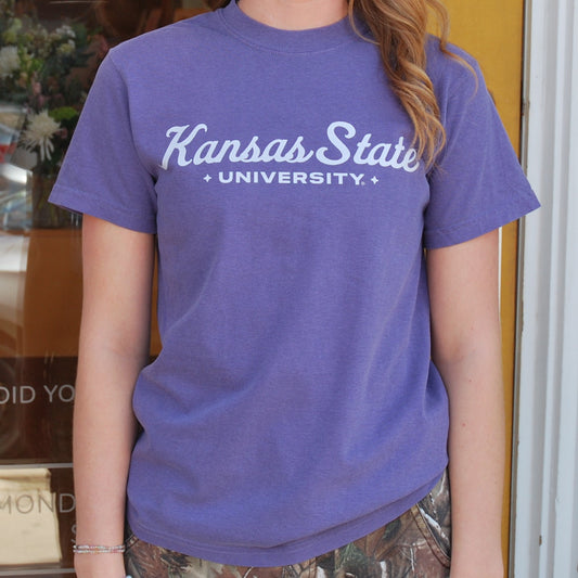 KSU Adult Tee Purple