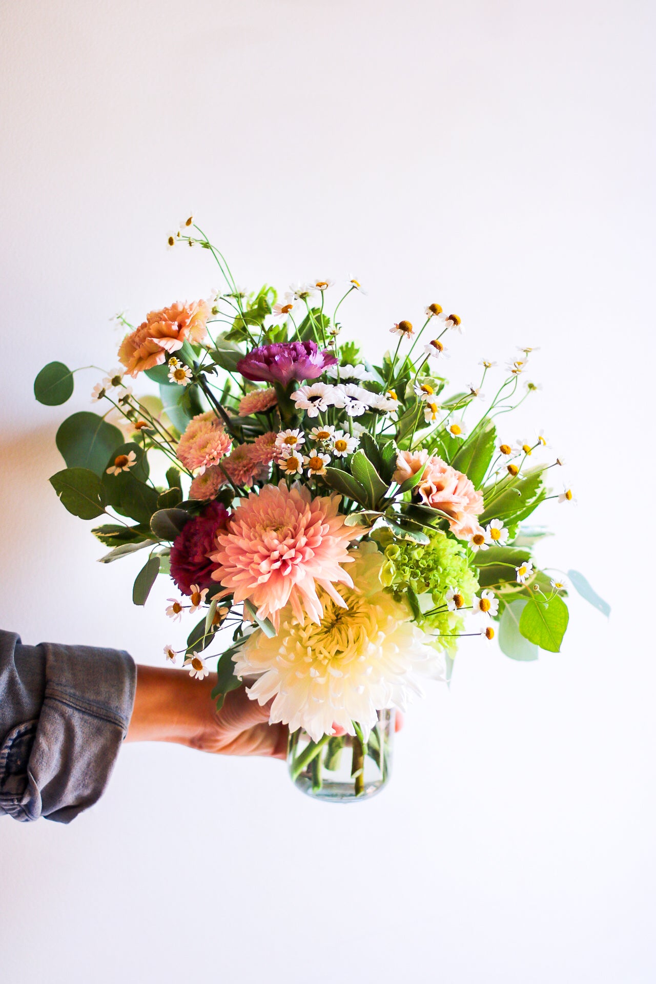 English Tea Garden Floral Arrangement