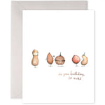 Go Nuts Birthday Card | Party Nuts Clever Bday Card