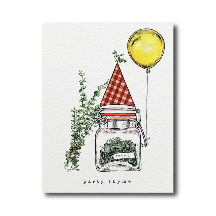 Party Thyme Birthday Card