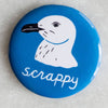 Stay Home Club Scrappy Seagull Magnet