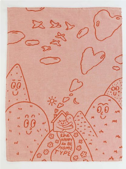 Happy To Be Home Dish Towel