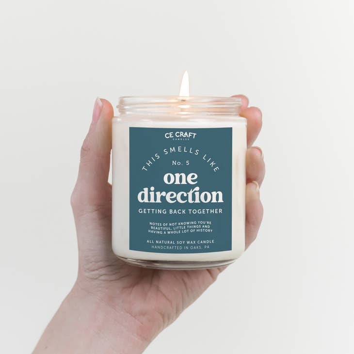 Candle This Smells Like One Direction Getting Back Together Candle