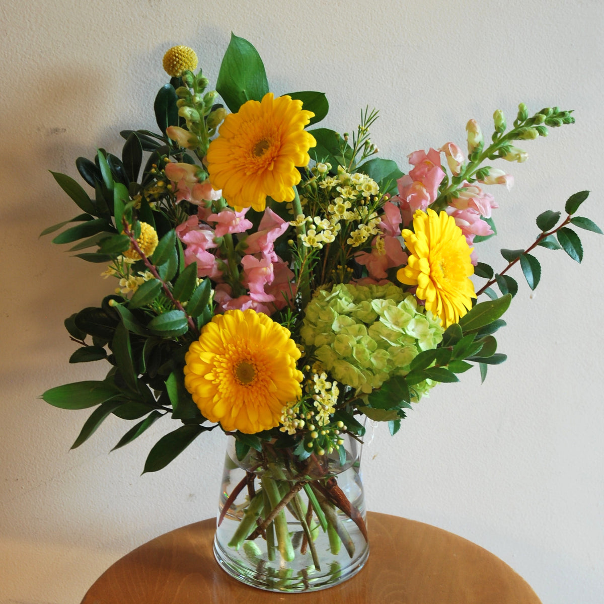 Bright and Poppy Floral Arrangement