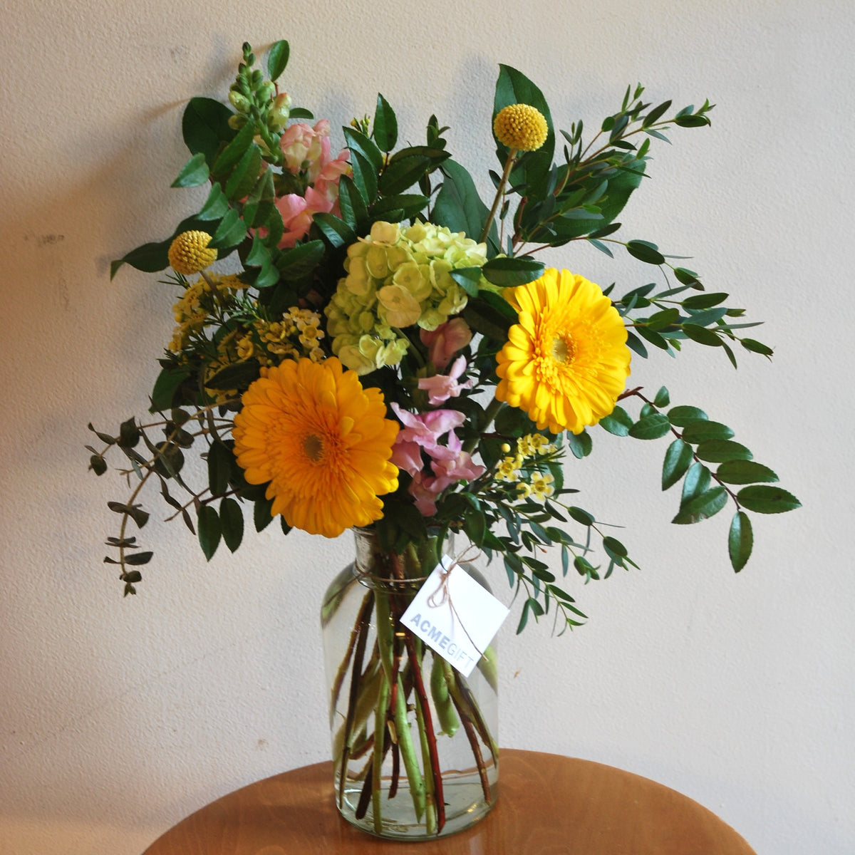 Bright and Poppy Floral Arrangement