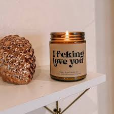 I F*Cking Love You - 8 oz Coconut Candle Funny Candle