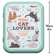 Cat Lovers Playing Cards