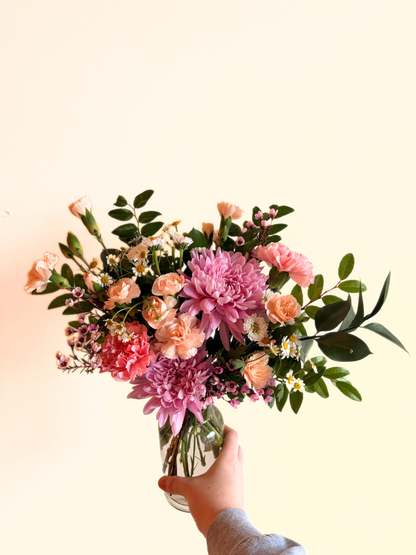 English Tea Garden Floral Arrangement