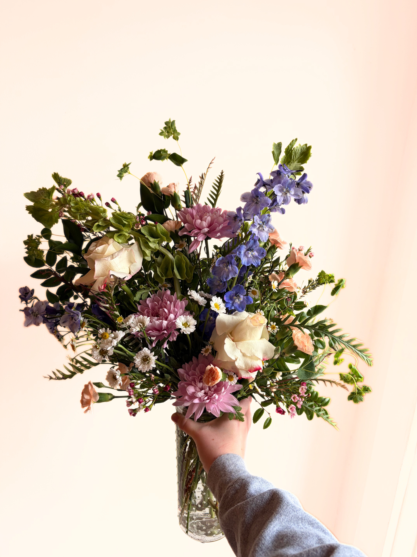 English Tea Garden Floral Arrangement
