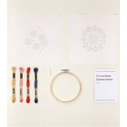 DMC Mindful Mandala Embroidery Kit