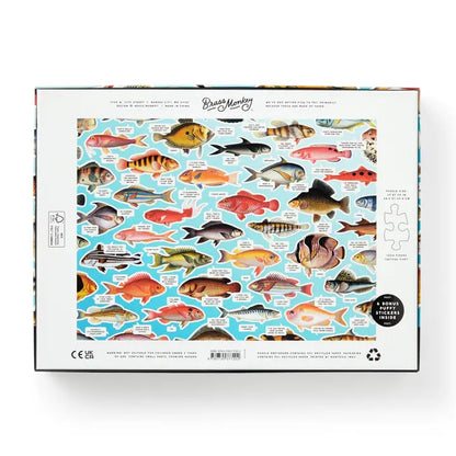 Judgy Fish 1000 Piece Puzzle