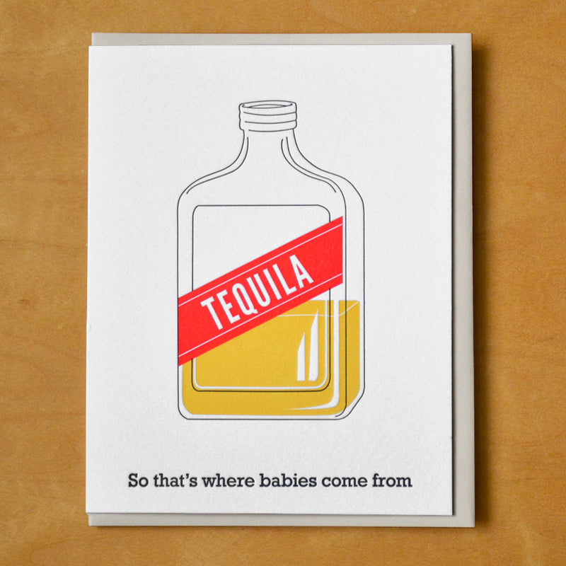 Tequila Babies Greeting Card