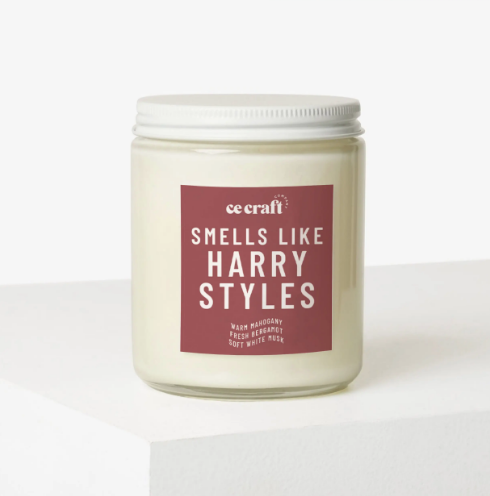 Smells Like Harry Styles Soy Wax Candle