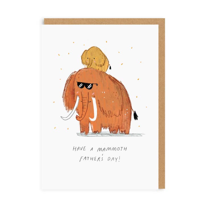 Have a Mammoth Father's Day Card