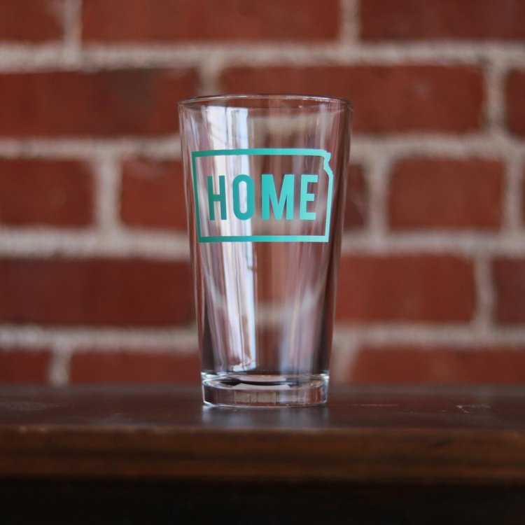 HOME Pint Glass