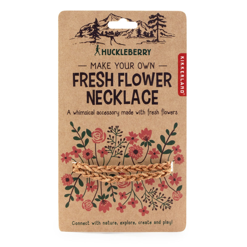 Huckleberry Fresh Flower Necklace