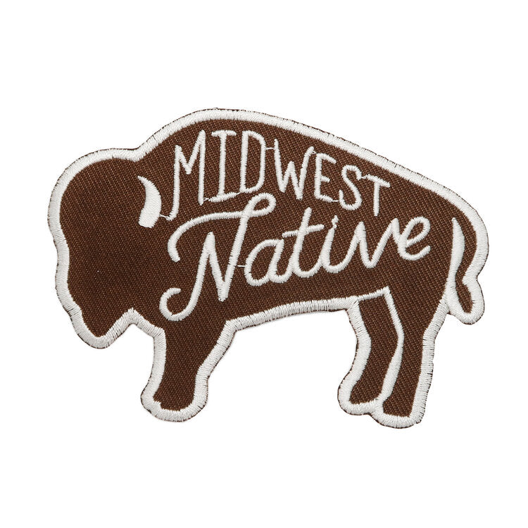 Kansas Native Bison, patch