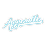Aggieville Script Sticker