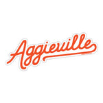 Aggieville Script Sticker