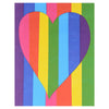 Rainbow Heart Greeting Card