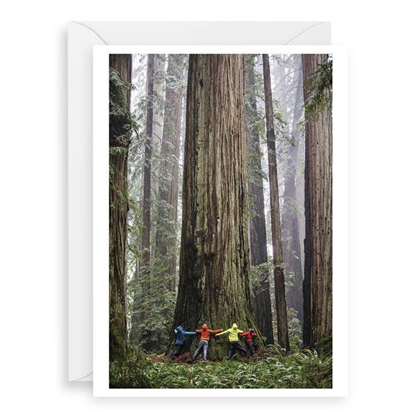 Tree Hugging Card