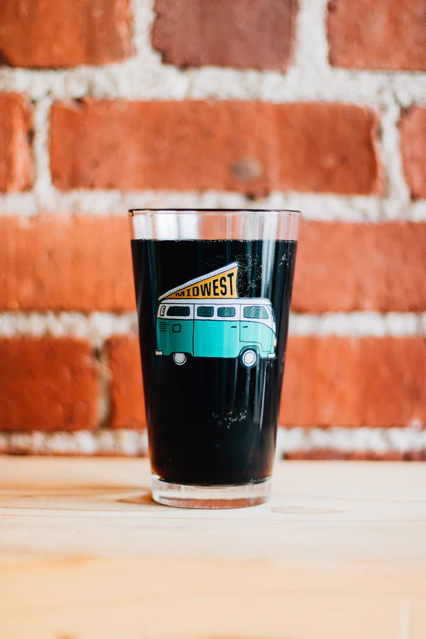 Midwest Camper Pint Glass