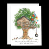 Tree House Party Greeting Card